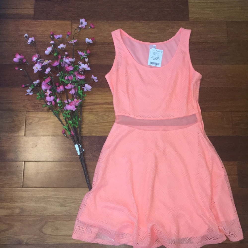 Neon Orange Dress!